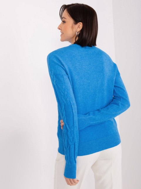 Sweter AT-SW-2340.10 niebieski Sweter AT-SW-2340.10 niebieski
