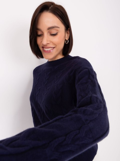 Sweter AT-SW-2340.80 granatowy Sweter AT-SW-2340.80 granatowy