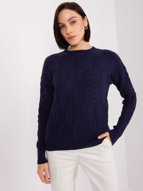 Sweter AT-SW-2340.80 granatowy Sweter AT-SW-2340.80 granatowy
