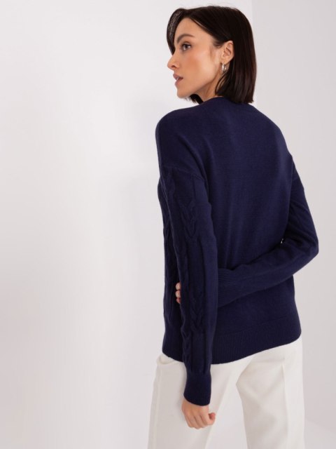 Sweter AT-SW-2340.80 granatowy Sweter AT-SW-2340.80 granatowy