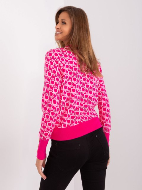 Sweter AT-SW-2342.46P fuksjowy Sweter AT-SW-2342.46P fuksjowy