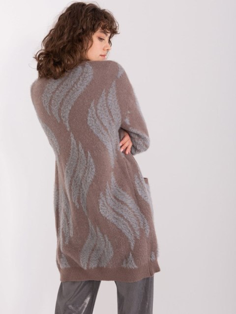 Sweter AT-SW-234501.00P ciemny brązowy Sweter AT-SW-234501.00P ciemny brązowy