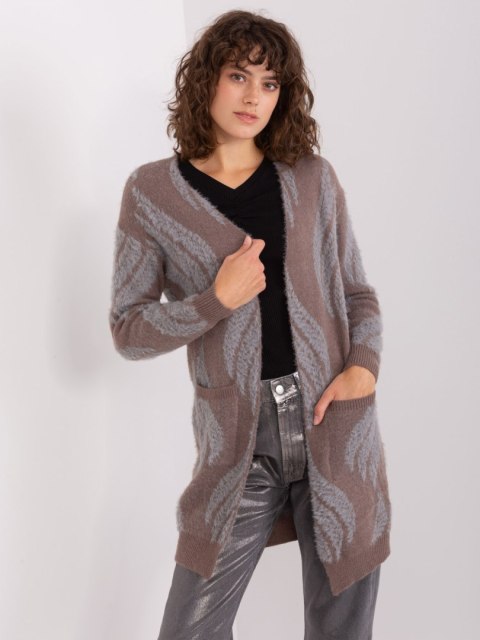 Sweter AT-SW-234501.00P ciemny brązowy Sweter AT-SW-234501.00P ciemny brązowy