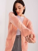Sweter AT-SW-234501.00P ciemny różowy