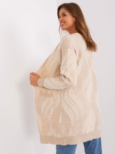 Sweter AT-SW-234501.00P jasny beżowy Sweter AT-SW-234501.00P jasny beżowy