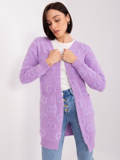 Sweter AT-SW-234502.38X fioletowy Sweter AT-SW-234502.38X fioletowy