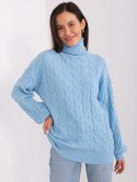 Sweter AT-SW-2348.88 jasny niebieski