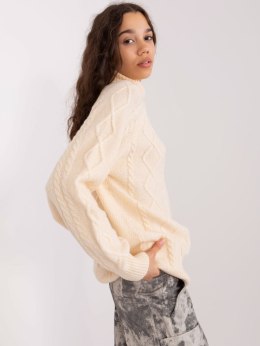 Sweter AT-SW-2355-2.12P ecru