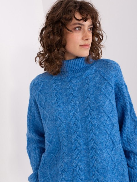 Sweter AT-SW-2355-2.19P niebieski Sweter AT-SW-2355-2.19P niebieski