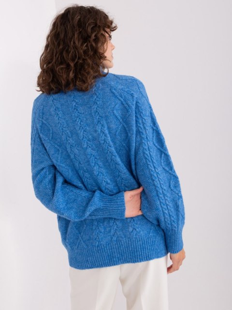 Sweter AT-SW-2355-2.19P niebieski Sweter AT-SW-2355-2.19P niebieski