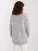 Sweter AT-SW-2355-2.19P szary