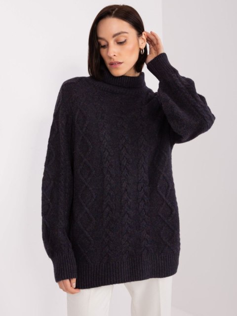 Sweter AT-SW-2355-2.30X czarny Sweter AT-SW-2355-2.30X czarny