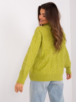 Sweter AT-SW-2355-2.30X oliwkowy