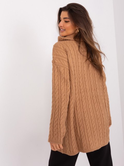 Sweter BA-SW-0282.13P camelowy Sweter BA-SW-0282.13P camelowy