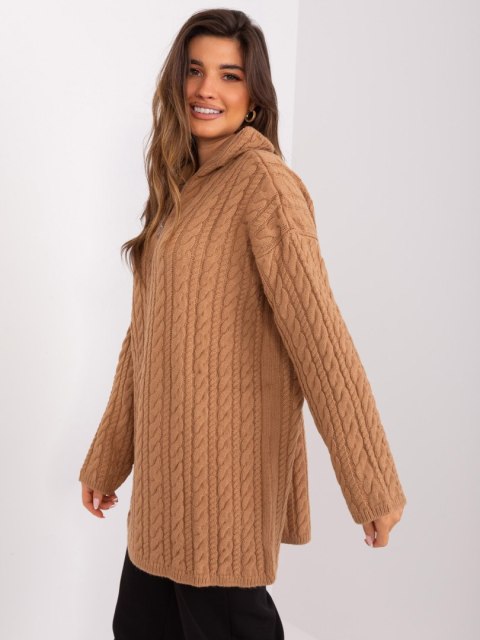 Sweter BA-SW-0282.13P camelowy Sweter BA-SW-0282.13P camelowy