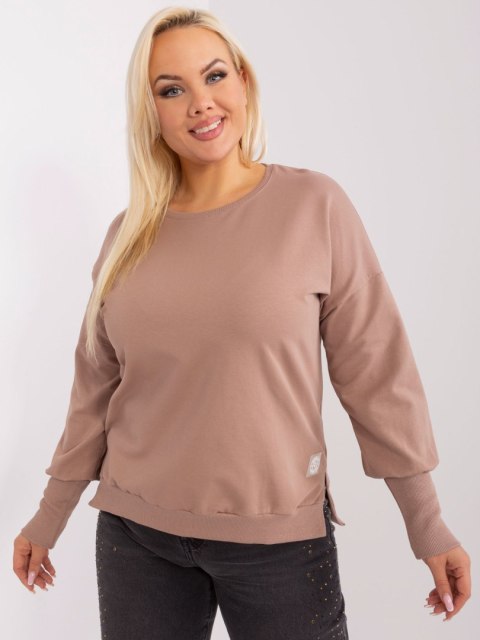 Bluzka RV-BZ-9144.37 ciemny bezowy Bluzka RV-BZ-9144.37 ciemny bezowy
