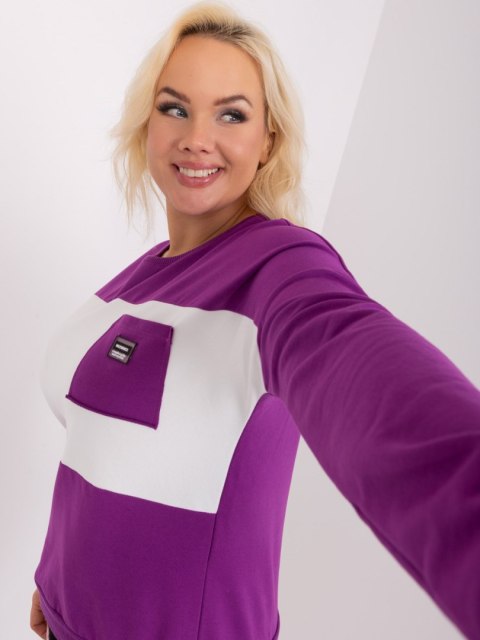Bluzka RV-BZ-9238.29 fioletowy Bluzka RV-BZ-9238.29 fioletowy