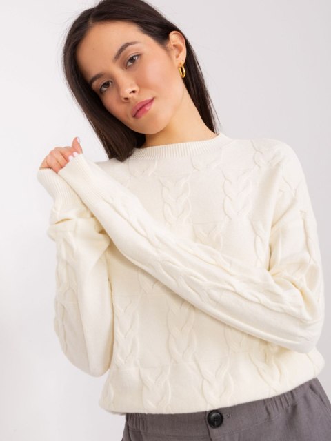Sweter AT-SW-2340.22 ecru Sweter AT-SW-2340.22 ecru