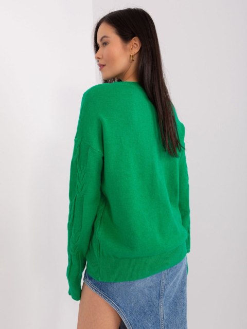 Sweter AT-SW-2340.22 zielony Sweter AT-SW-2340.22 zielony