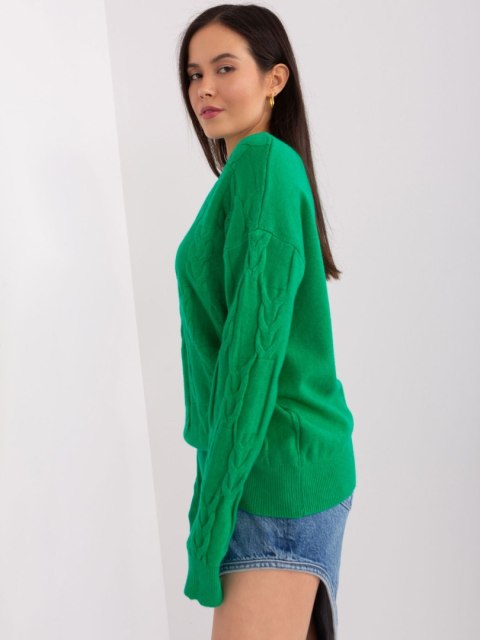 Sweter AT-SW-2340.22 zielony Sweter AT-SW-2340.22 zielony
