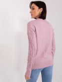 Sweter AT-SW-2340.80 jasny fioletowy