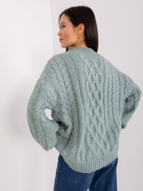 Sweter AT-SW-2363-2.04P mietowy Sweter AT-SW-2363-2.04P mietowy