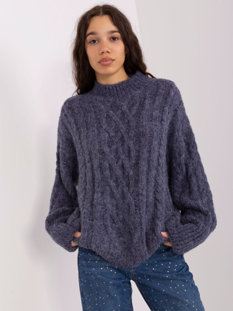 Sweter AT-SW-2363-2.11P granatowy Sweter AT-SW-2363-2.11P granatowy