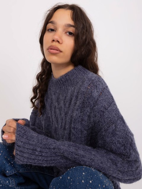 Sweter AT-SW-2363-2.11P granatowy Sweter AT-SW-2363-2.11P granatowy