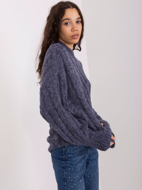 Sweter AT-SW-2363-2.11P granatowy Sweter AT-SW-2363-2.11P granatowy