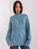 Sweter AT-SW-2363-2.30 niebieski