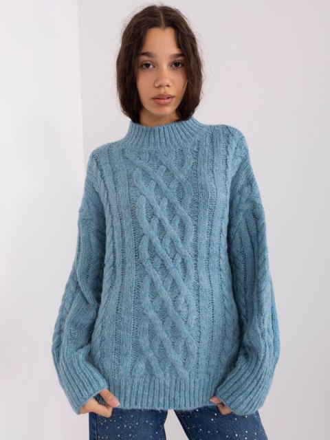 Sweter AT-SW-2363-2.30 niebieski Sweter AT-SW-2363-2.30 niebieski