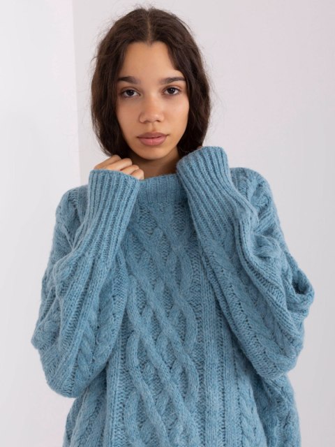Sweter AT-SW-2363-2.30 niebieski Sweter AT-SW-2363-2.30 niebieski