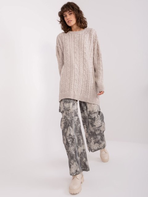 Sweter BA-SW-8010-1.37X beżowy Sweter BA-SW-8010-1.37X beżowy