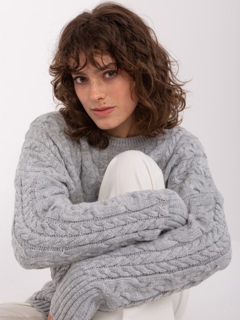 Sweter BA-SW-8010-1.37X szary Sweter BA-SW-8010-1.37X szary