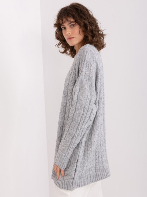Sweter BA-SW-8010-1.37X szary Sweter BA-SW-8010-1.37X szary