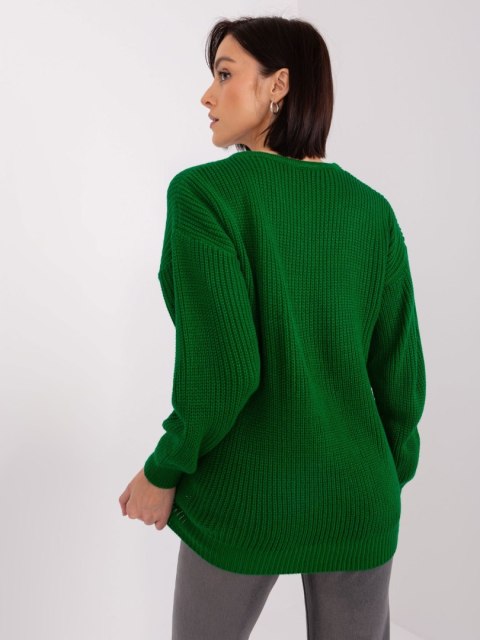 Sweter BA-SW-8029.75P ciemny zielony Sweter BA-SW-8029.75P ciemny zielony