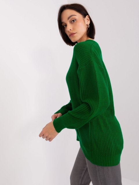 Sweter BA-SW-8029.75P ciemny zielony Sweter BA-SW-8029.75P ciemny zielony