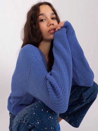 Sweter BA-SW-8029.76 ciemny niebieski