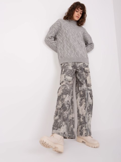 Sweter BA-SW-8038.28P szary Sweter BA-SW-8038.28P szary