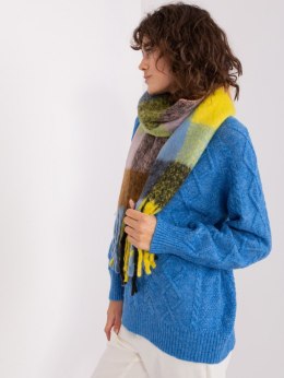 Szalik AT-SZ-2311501.90 czarno-żółty
