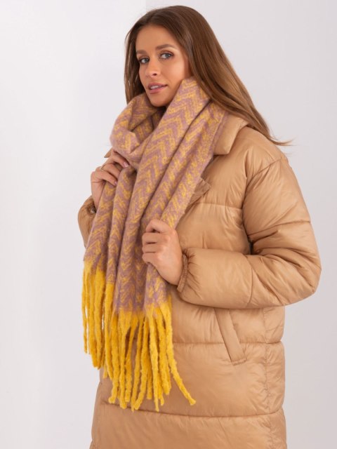 Szalik AT-SZ-23125.75 ciemny żółty Szalik AT-SZ-23125.75 ciemny żółty