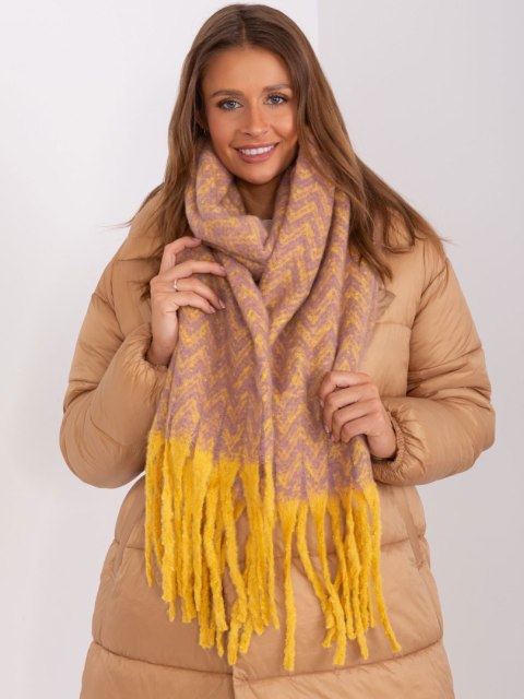 Szalik AT-SZ-23125.75 ciemny żółty Szalik AT-SZ-23125.75 ciemny żółty