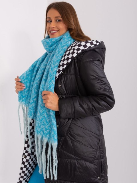 Szalik AT-SZ-23125.75 niebieski Szalik AT-SZ-23125.75 niebieski