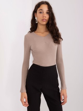 Bluzka RV-BZ-9210.73 ciemny bezowy L/XL