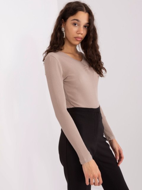 Bluzka RV-BZ-9210.73 ciemny bezowy L/XL