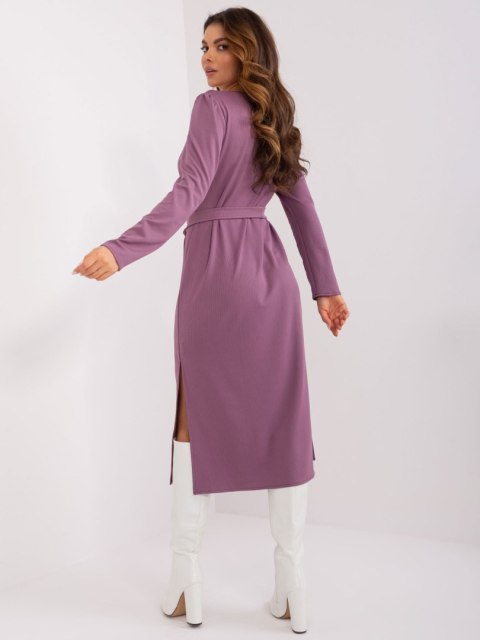 Sukienka LK-SK-509447.75P fioletowy L/XL