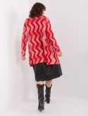 Sweter AT-SW-234701.34 czerwony