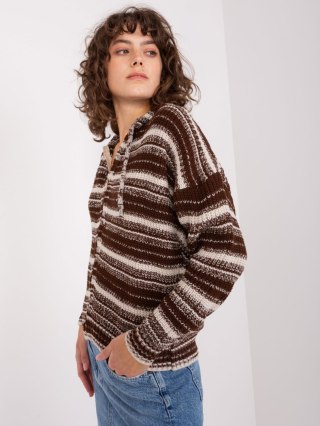 Sweter BA-SW-8000.51P ciemny brązowy