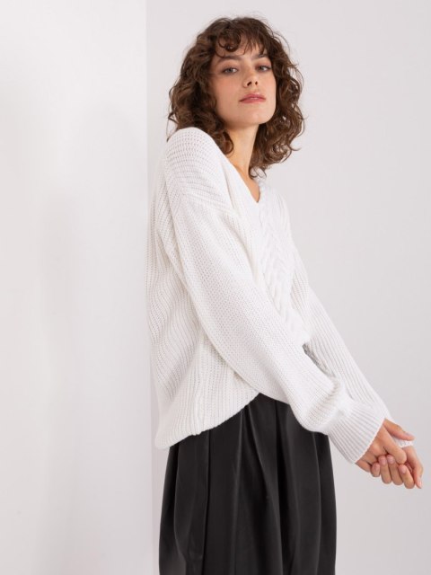 Sweter BA-SW-8028.32 ecru Sweter BA-SW-8028.32 ecru