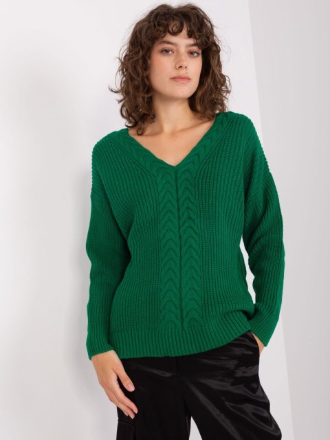 Sweter BA-SW-8028.36P ciemny zielony Sweter BA-SW-8028.36P ciemny zielony